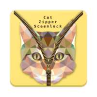 Kitty Zipper Screen Lock on 9Apps