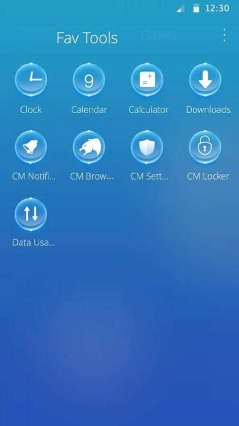 CM Security Antivirus Theme screenshot 1