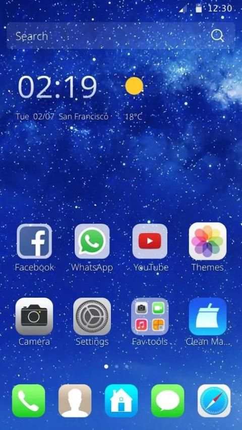 Tema untuk iPhone 7 Pro screenshot 4