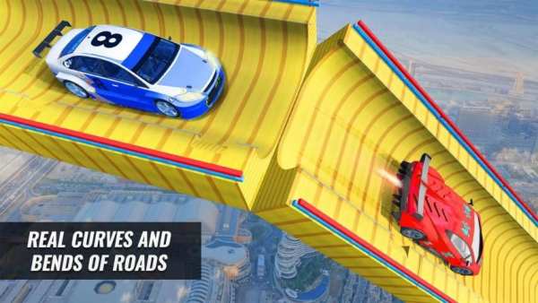 Mega Ramp Car Stunts GT Racing Game स्क्रीनशॉट 3