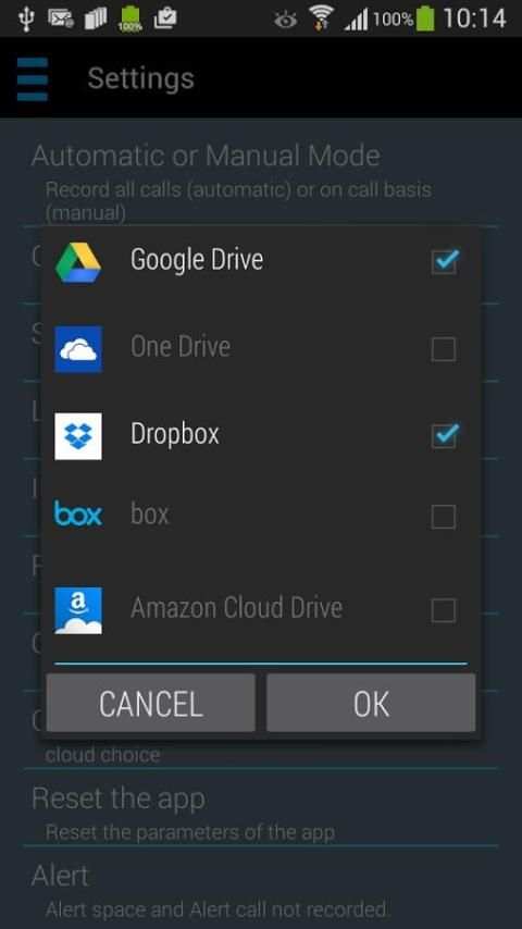 Automatic Call Recorder Lite+ स्क्रीनशॉट 4