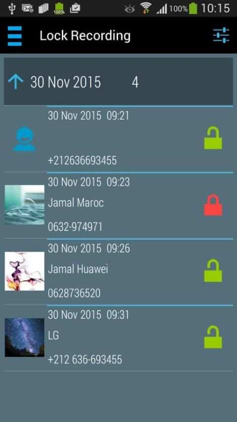Automatic Call Recorder Lite+ स्क्रीनशॉट 3