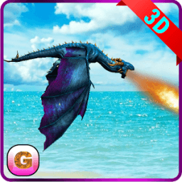 تحلق نار التنين محاكي أيقونة