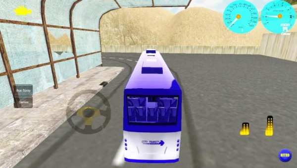 Bus Driving Simulator-Classic screenshot 18