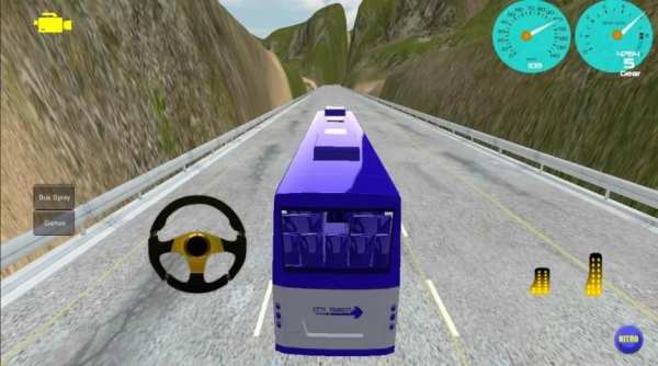 Bus Driving Simulator-Classic screenshot 5