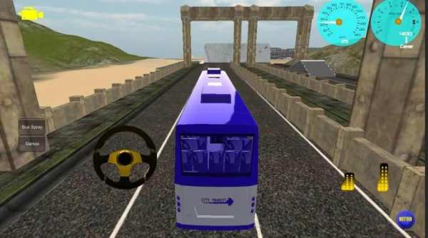 Bus Driving Simulator-Classic screenshot 2