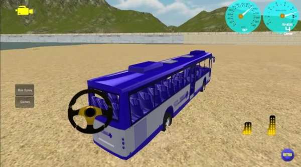 Bus Driving Simulator-Classic screenshot 16