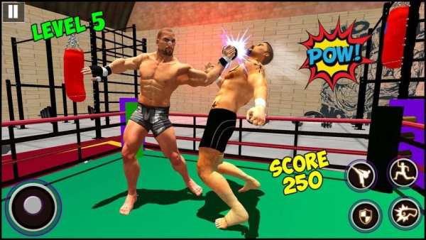 Gym BodyBuilders Fighting game : fight simulator स्क्रीनशॉट 2