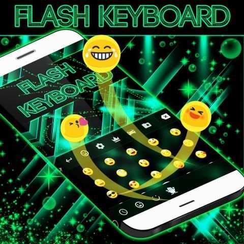 Flash Keyboard Theme 2 تصوير الشاشة