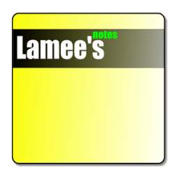 Lamee's Notes Notepad