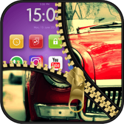 Car ZipperScreen Racing Locker иконка