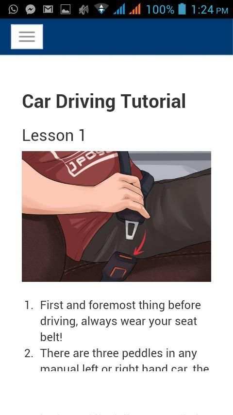 Learn Car Driving 1 تصوير الشاشة