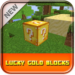 Lucky Gold Block Mod Minecraft иконка