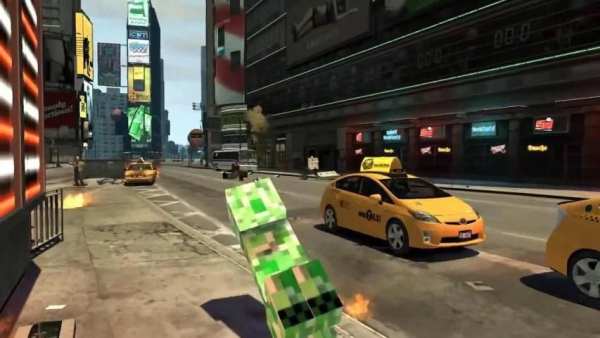 Cube Craft Mod for GTA screenshot 6