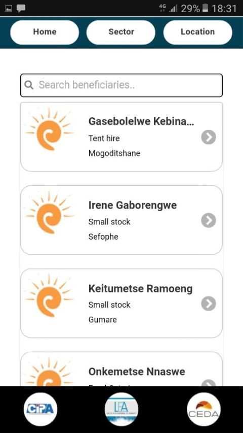 Poverty Eradication Directory screenshot 3