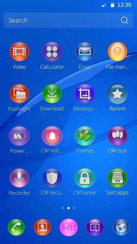 Tema untuk Sony Xperia Z3 screenshot 2