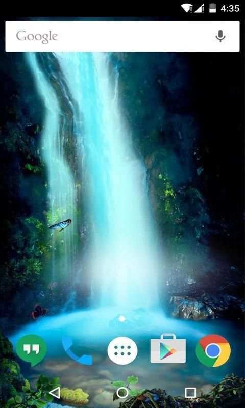 The water fall LiveWallpapers 5 تصوير الشاشة