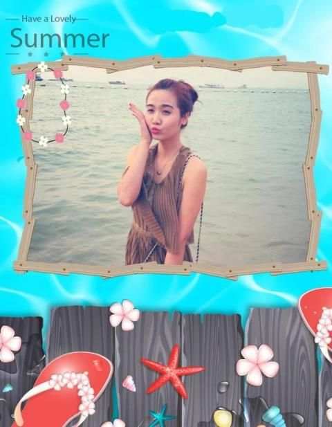 Summer Photo Frames 4 تصوير الشاشة
