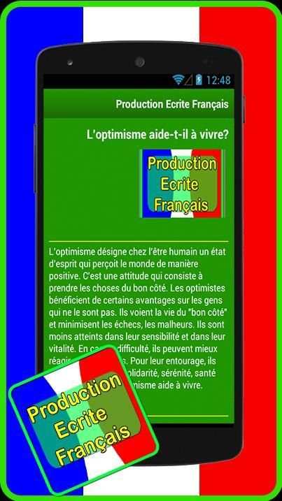 Production Ecrite Français скриншот 3