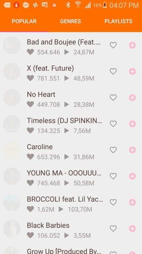 Soundloader for SoundCloud स्क्रीनशॉट 2
