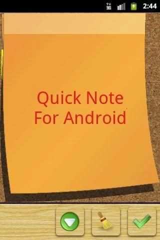 Quick Note sticky note widget 1 تصوير الشاشة
