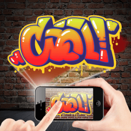 ikon Menggambar grafiti nyata VR