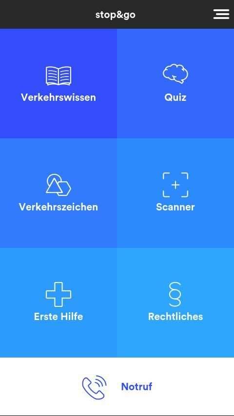 stop&go Verkehrssicherheitsapp स्क्रीनशॉट 14