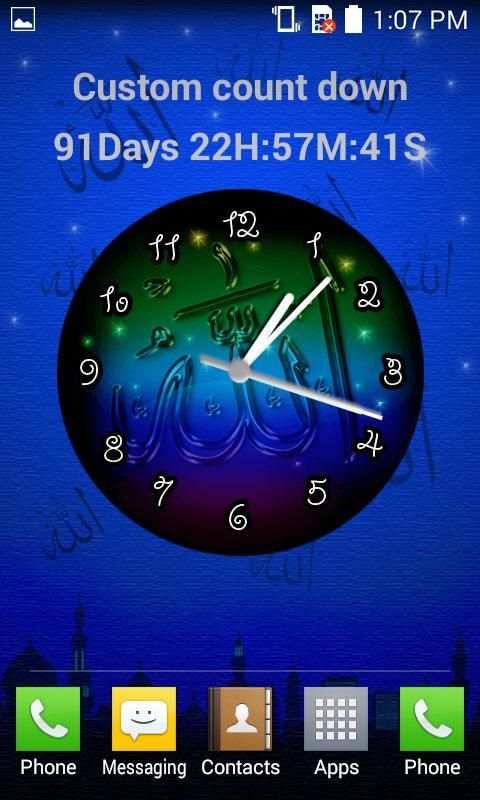 Jam HP Tema Islam screenshot 3