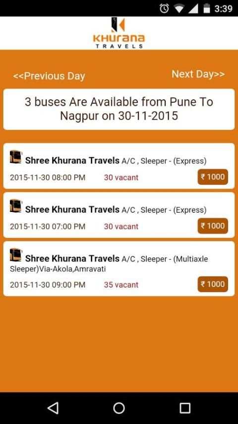 Khurana Travels screenshot 2