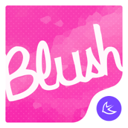 Blush theme for APUS أيقونة