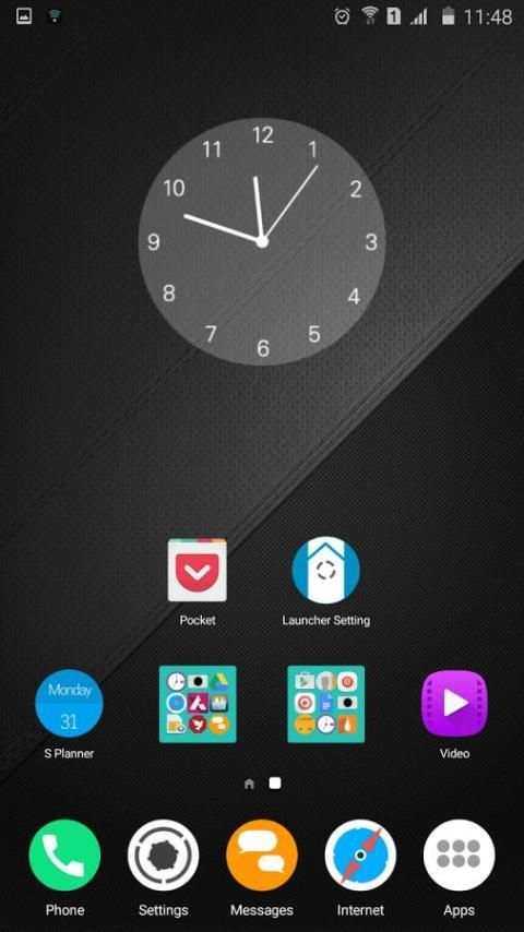 S7 galaxy launcher screenshot 3