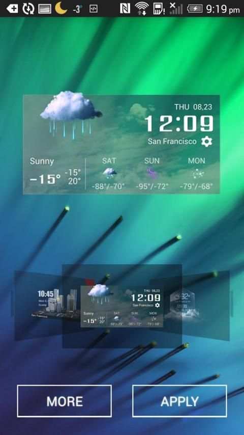London Daily Weather Clock screenshot 2