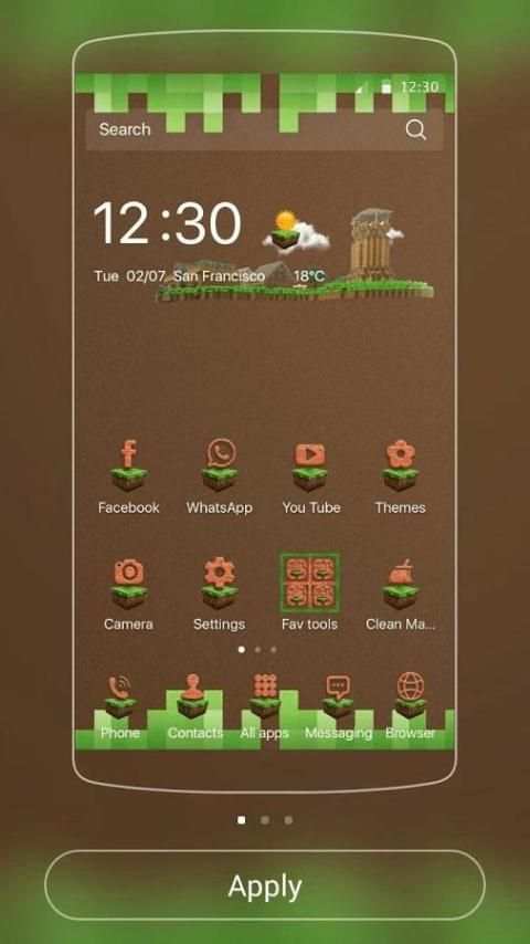 Duniaku Tema Minecraft screenshot 4