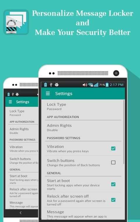 Message Locker 1 تصوير الشاشة