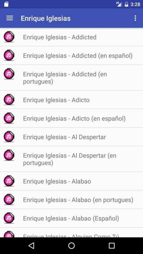 Letras de Enrique Iglesias screenshot 4
