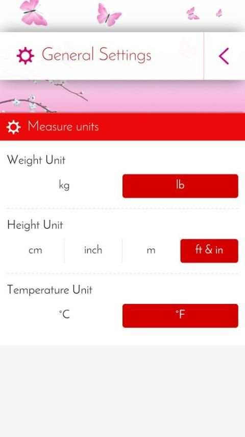 My Menstrual Calendar screenshot 1
