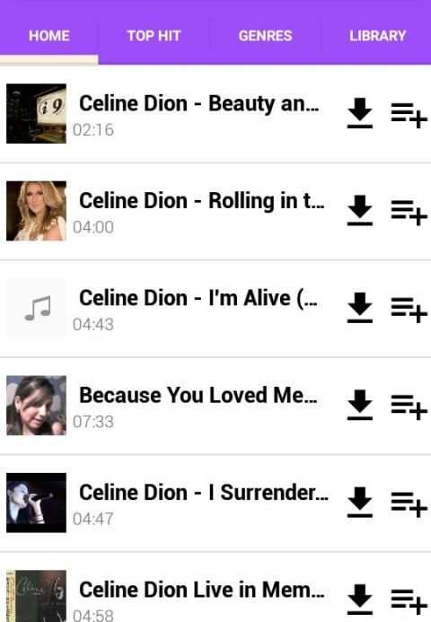 Céline Dion Encore un soir स्क्रीनशॉट 1