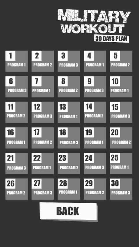 Military Workout screenshot 2