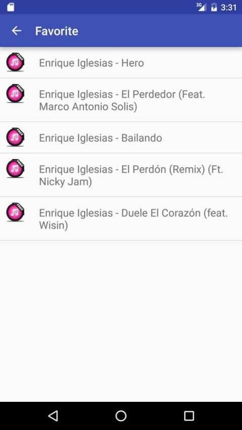 Letras de Enrique Iglesias screenshot 3