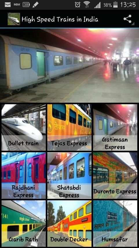 High Speed Trains In India screenshot 5