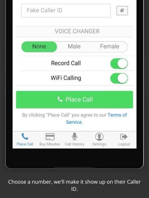 Fake Caller ID 4 تصوير الشاشة