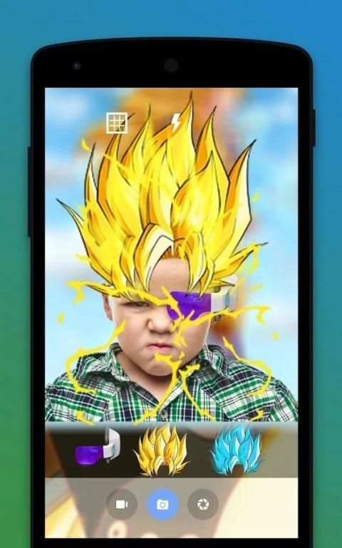 Super Saiyan Camera Studio 4 تصوير الشاشة