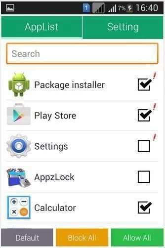 AppzLock screenshot 1