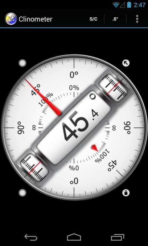 Clinometer + bubble level 18 تصوير الشاشة