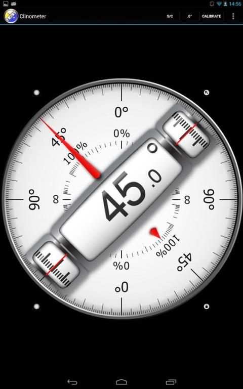 Clinometer + bubble level 13 تصوير الشاشة