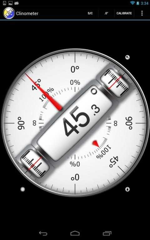 Clinometer + bubble level скриншот 7