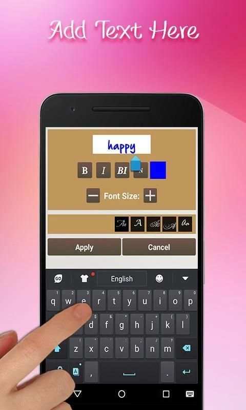 Birthday Slideshow Video Maker скриншот 6