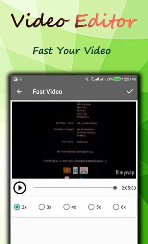 Video Editor with Music स्क्रीनशॉट 6