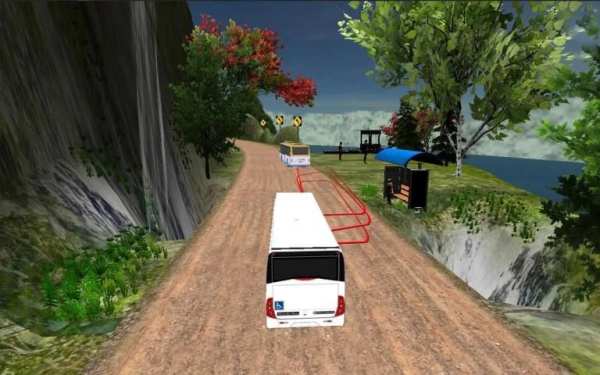 Off Road Bus Simulation 2016 स्क्रीनशॉट 5