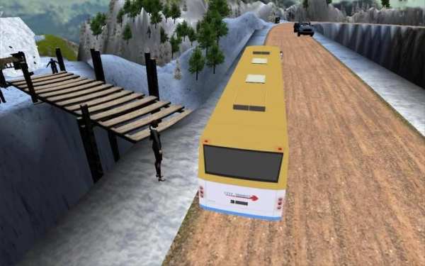 Off Road Bus Simulation 2016 स्क्रीनशॉट 3